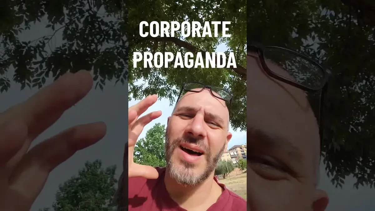 Corporate Propaganda via AI R&D